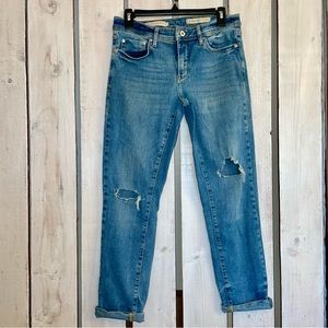Pilcro and the Letterpress Anthropologie Boyfriend Slim jeans